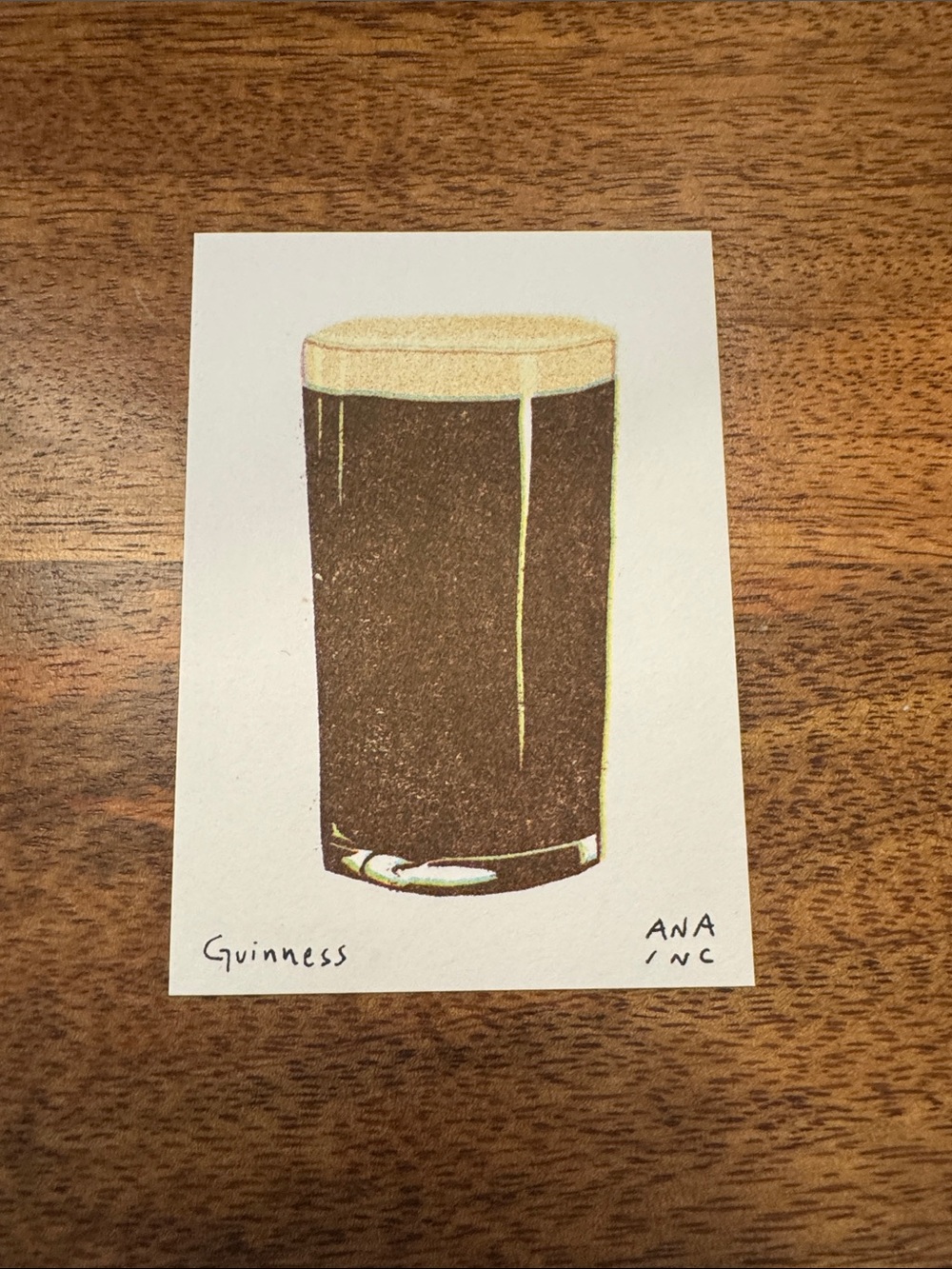 Inciardi - Guinness - Mini Print